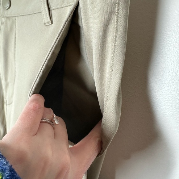 Rhone Men’s Khaki Straight Leg Commuter Pants Size 33 - Picture 6 of 11